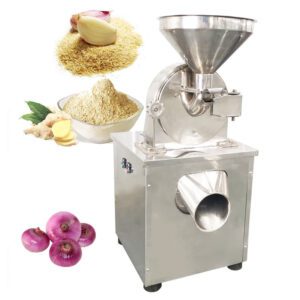 100KG/H Small Ginger Onion Grinding Machine for Spice Powder
