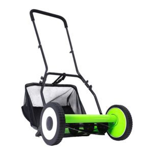 14/16-Inch Push Mower Lightweight Home Use Lawn Care Tool