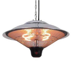 Riscaldatore sospeso da 1500 W - Elettrico impermeabile da interno per soffitto da patio