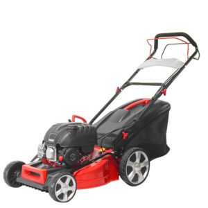 18-Inch Self-Propelled Gas Lawn Mower Home Garden Grass