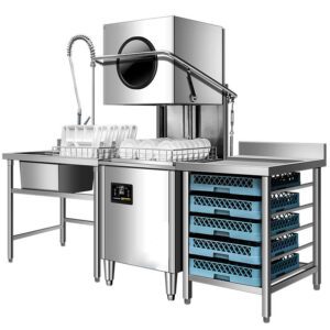 Geschirrspülmaschine, vollautomatisch, gewerblich, 220 V–450 V