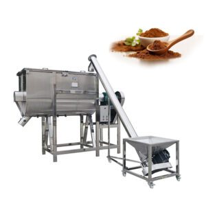 Horizontal Double Ribbon Mixer Blender for Pellet Material