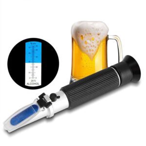Handheld Alcohol Test Refractometer with ATC Wine Tester