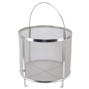 Large Capacity 300 Micron Beer Basket Filter Welded Hop Strainer