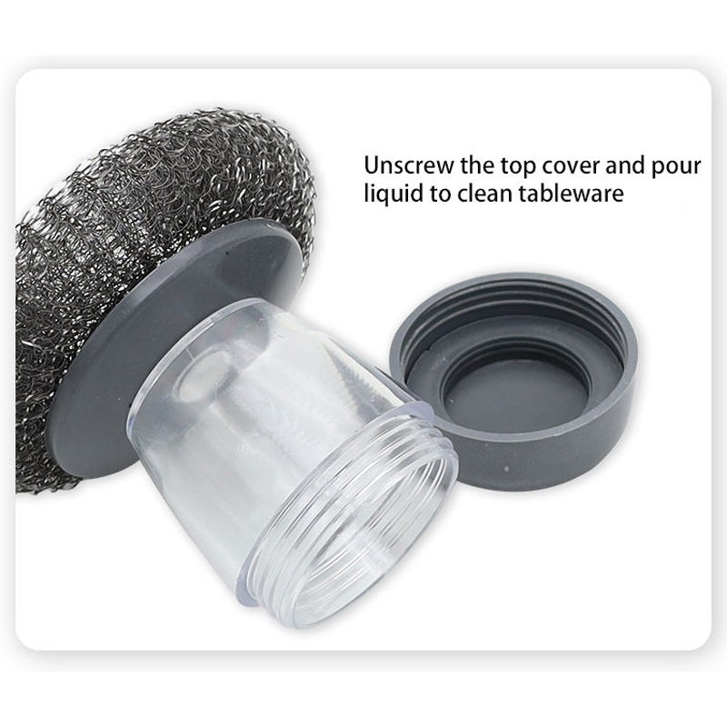 Cleaning Supplies Unscrew the top cover and pourliquid to clean tableware