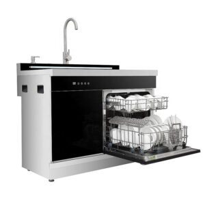 Dish Washing Equipment Smart Automatic Double Slot Dishwasher