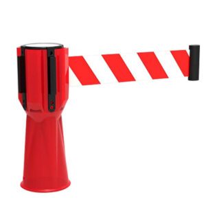 Traffic Safety Device Cone Topper Warning Tape Barrier System