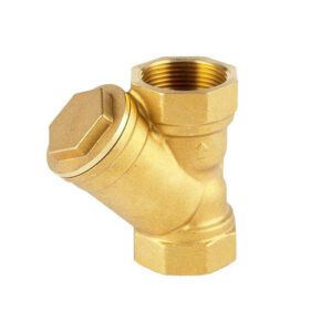 Threaded Connection Pipeline Filter, Brass Y-Type Mesh Strainer