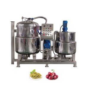 Concentratore sottovuoto per frutta candita, grande vasca di ammollo completamente automatica
