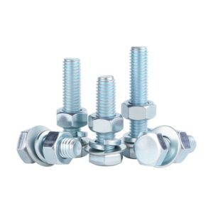 Carbon Steel Full Thread Hex Nut and Bolts Set, High Quality