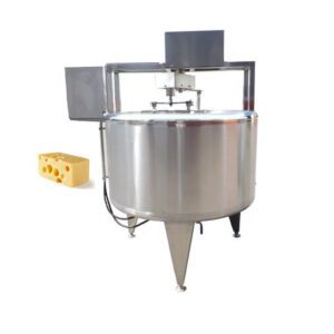 Tini per formaggio (bollitori per formaggio) Miscelatore per la produzione di cagliata da 500 litri