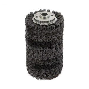 Accessory Deck Scalers Curved Wire Brush Head for Edges