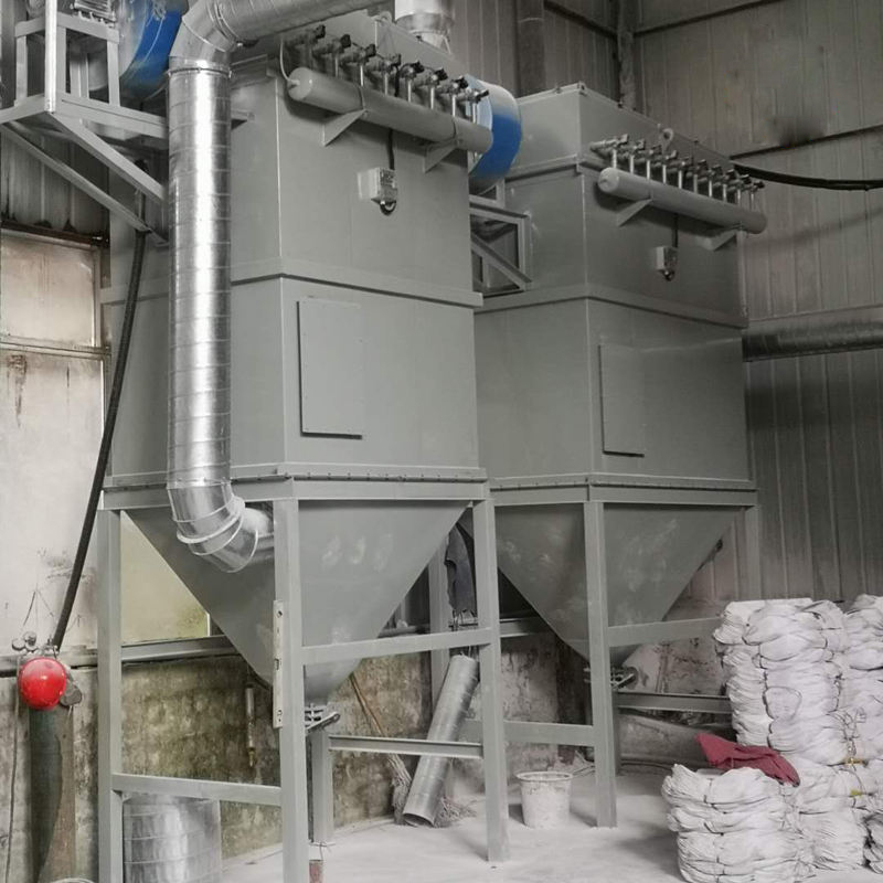 Dieses Trockenmörtelstaub-Absaugsystem ist speziell für industrielle Anwendungen konzipiert.