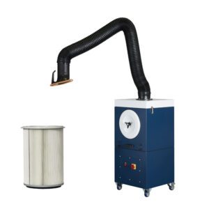 Tragbarer Rauchabsauger mit Saugarm zum Schweißen