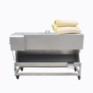 Vollautomatische Rettichschälmaschine