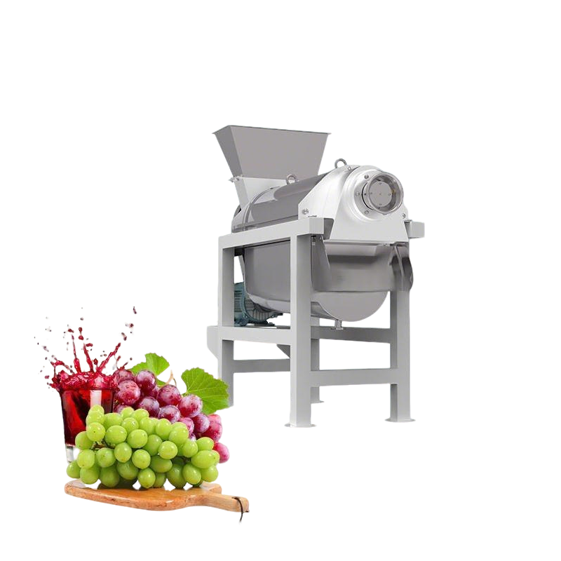 The grape seed juicer efficiently separates grape seeds from the pulp.