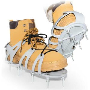 Aerator Shoes with Adjustable Band Lawn Aeration Grooming Tool