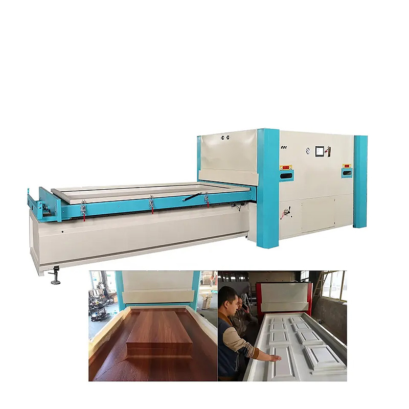 Abbildung des fertigen Produkts einer einteiligen Vakuummembranpresse