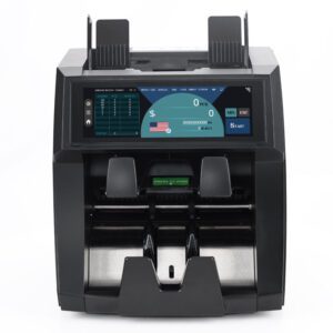Money Handling Equipment Top Load Counter for Mixed Value, Portable, Efficient