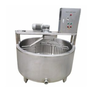 Tini rotondi per formaggio da 4000 litri - Grandi stabilimenti caseari - PLC Core, alta precisione