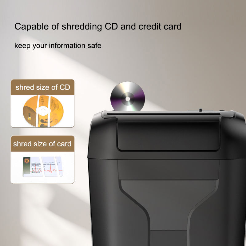 Safety instructions for paper shredders.