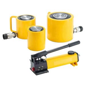 10-150T Small Cylinder Jacks - Low Height - Alloy Steel, Corrosion-Resistant, Efficient