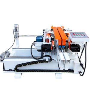 Tenonatrice CNC a doppia estremità e doppio lato per la produzione di pavimenti in legno