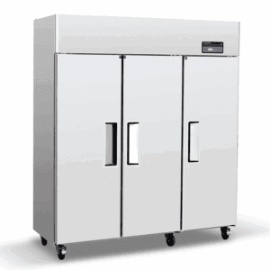 1447L Three-Door Commercial Refrigerator - Fresh and Frozen