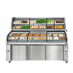 Congelatore con display a tre temperature da 220 V - Commerciale