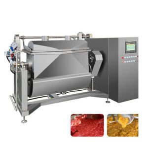 Cuocitore sottovuoto orizzontale automatico da 800 litri per il riempimento di marmellate e frutta