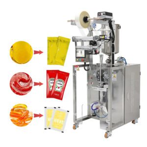 Verpackungsmaschine für Flüssigkeiten und Pasten – Multifunktionale Saucenabfüll- und -verschließmaschine