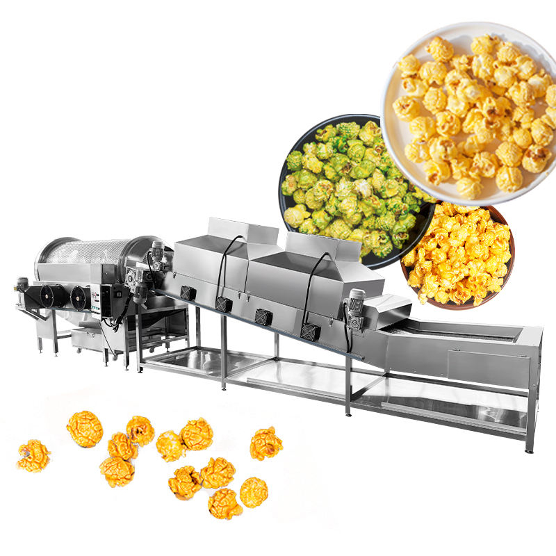 7 m Popcorn-Produktionslinie Automatisches Popcorn-Produktionssystem