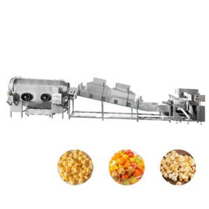 Linea di produzione completa di popcorn da 9 m per fabbriche di snack