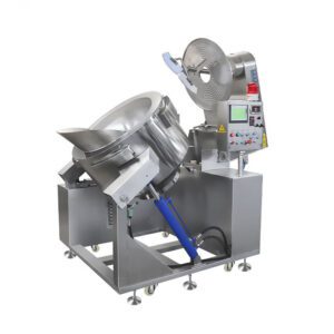 200-Liter-Großmaschine für elektrisches Popcorn für Lebensmittelverarbeitungsbetriebe