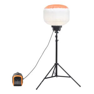 320W Job Site Lighting Portable LED Inflatable Balloon Light Tripod