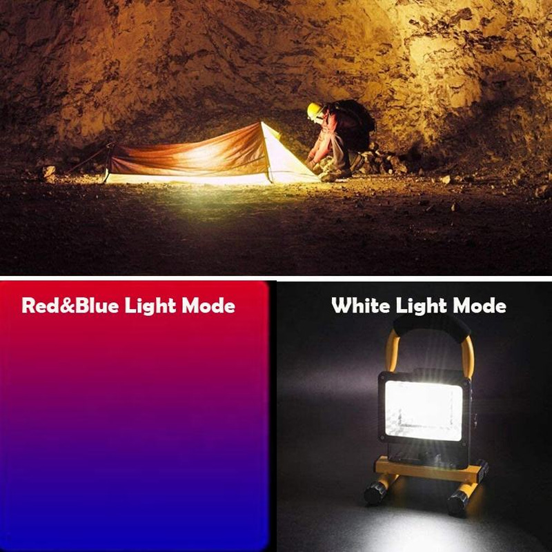 Equipped with a high-power LED light source, providing ample work lighting.