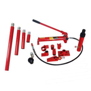 10 Ton Hydraulic Porta Power Jack Auto Body Repair Kit