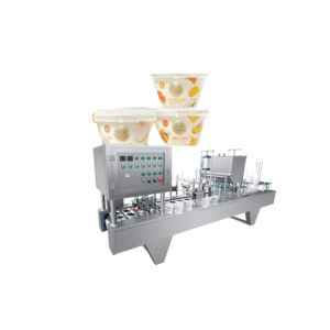 Automatic Sealing Machine - Yogurt Cups and Water Filling