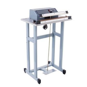Macchine sigillatrici per sacchetti a pedale per sigillatura a caldo manuale da officina