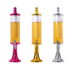 Food Grade 3L Hot Cold Beverage Dispenser with Ice Tube