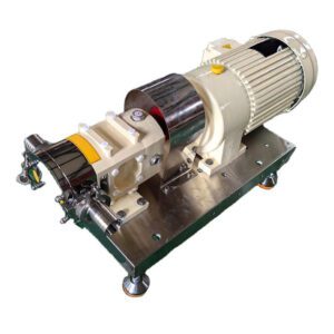 Micro Sanitary Cam Rotor Pump Food Grade High Viscosity