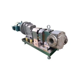 Sanitary Cam Rotor Pump Metering High Viscosity Honey/Paste
