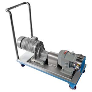 Sanitary SS Cam Rotor Pump Food Grade High Viscosity Transfer