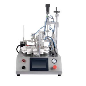 Ceramic Pump Capping Machines for Plastic Bottle High Precision