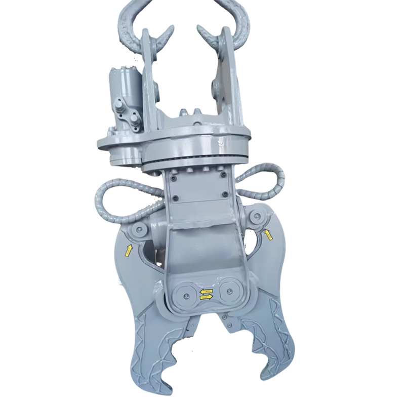 Concrete crusher weighs 130kg, balanced for on-site maneuverability.