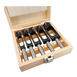 5Pcs Tenon and Plug Cutter Drill Bit Set for Woodworking