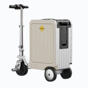 Electric Rideable Suitcase Scooter with Removable Battery