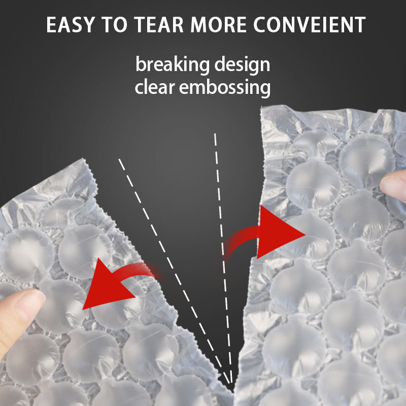 It commonly comes in roll and sheet forms, and can be cut freely according to the size of the item to be packaged.