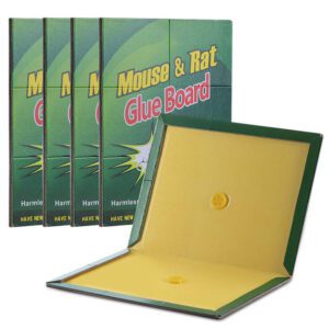Pest control mouse glue trap board