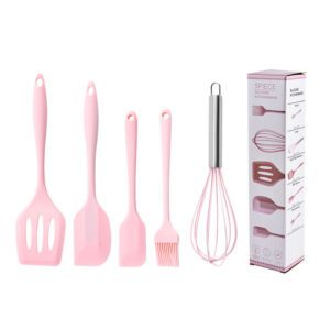 Silicone Kitchen Utensil Set 5 Pcs Household Cookware Tool